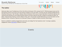 Tablet Screenshot of brandoskyhorse.com